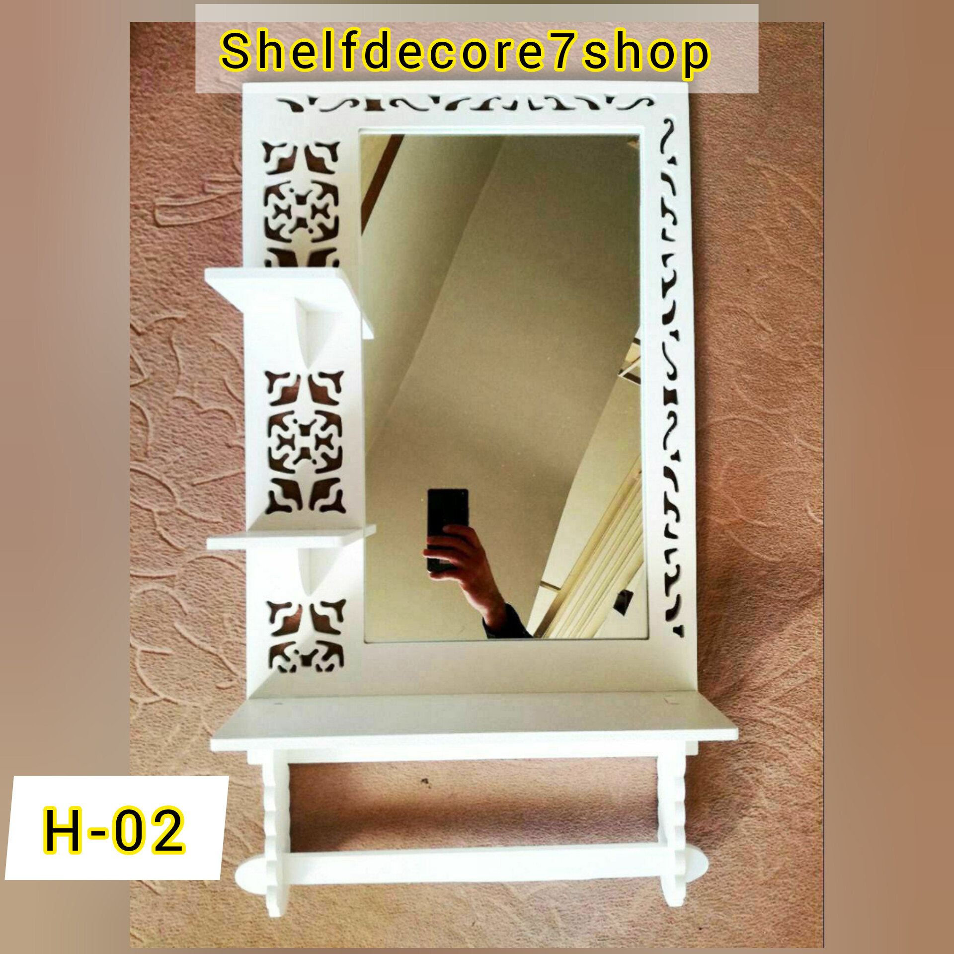 اینه سرویس pvc  کد H2